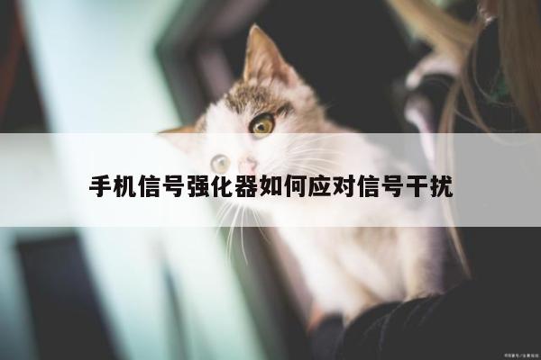 凯发网站|手机信号强化器如何应对信号干扰