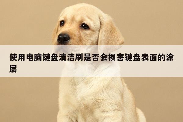【凯发k8官方】使用电脑键盘清洁刷是否会损害键盘表面的涂层